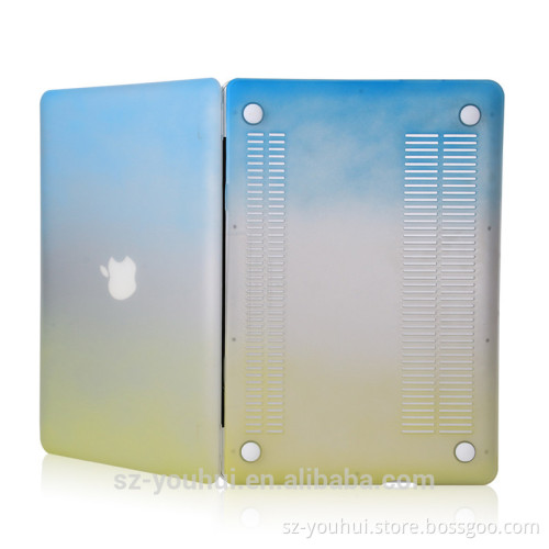 Wholesale Ultra Slim Rainbow Case Protective Cover for Macbook Pro 13.3'